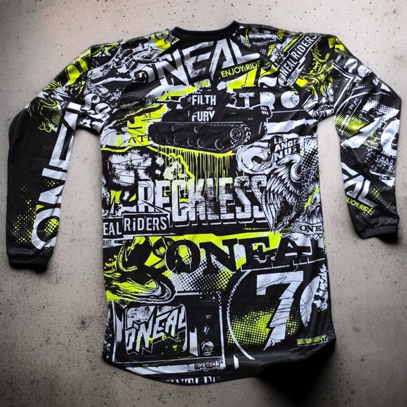 NWT O'NEAL ( S/M ) Unisex Element Attach Jersey Long Sleeve Jersey - Picture 4 of 7